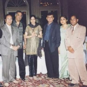 Sri Devi and Boney Kapoor with Mr & Mrs Wason